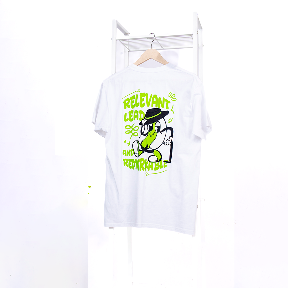 T-shirt Putih Bangor Relevant