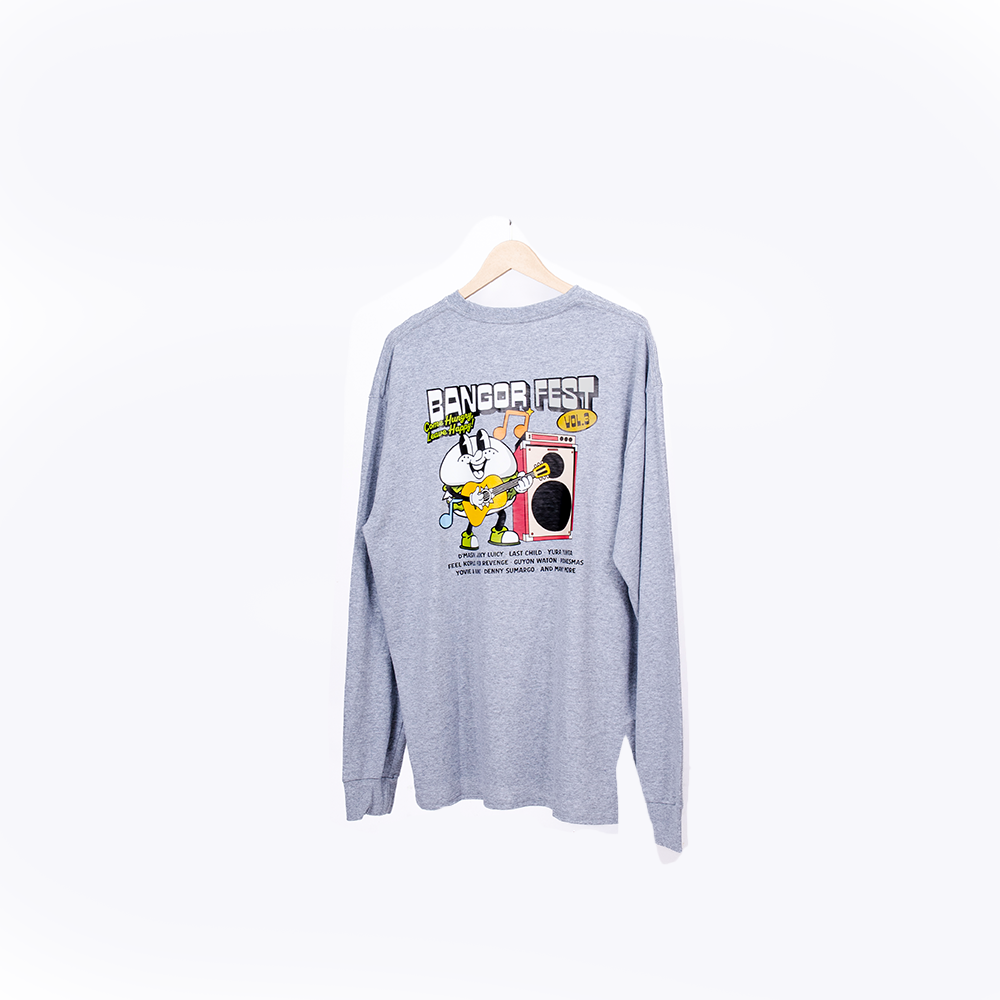 Longsleeve Abu-abu Bangorfest