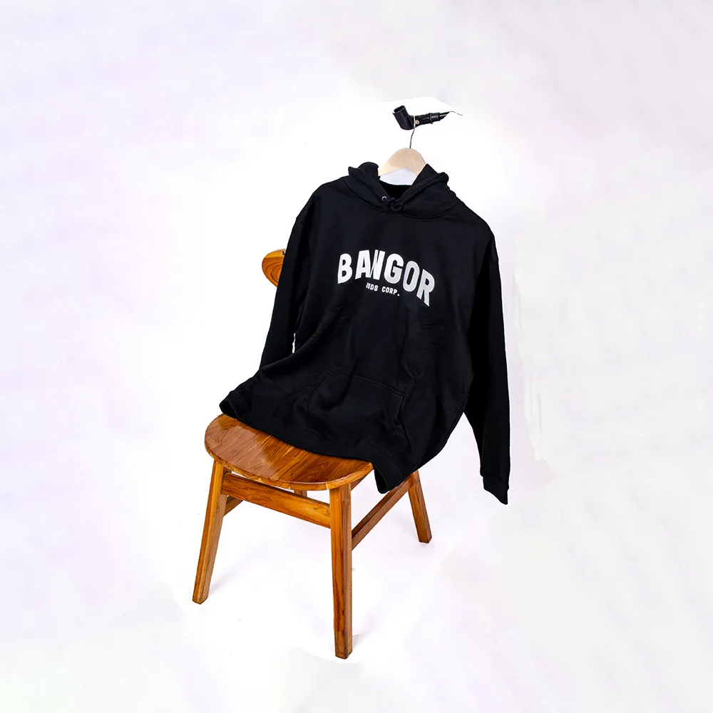 Hoodie Hitam Bangor